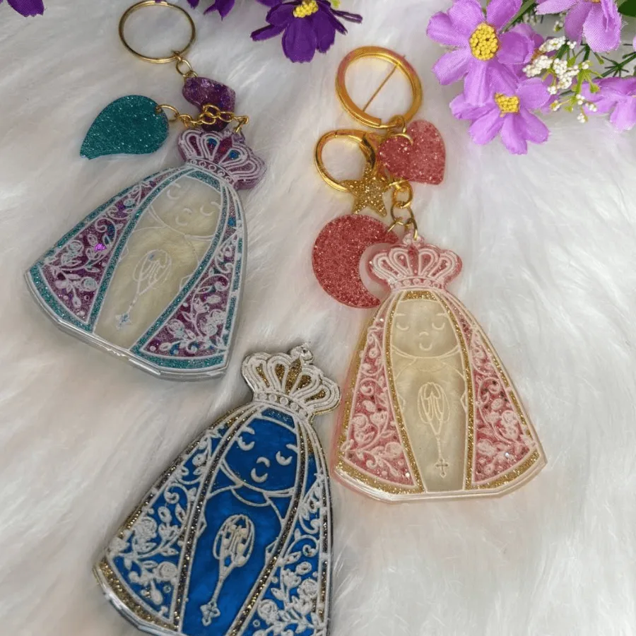 Llaveros en resina personalizados